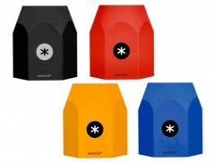 PORTA LAPIS ANTARTIK SILICONE HEXAGONAL CORES SORTIDAS INTEN