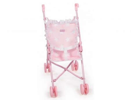 SILLA PEQUEÑA DE PASEO PARA MUÑECAS CARLOTA COLOR ROSA 550X2