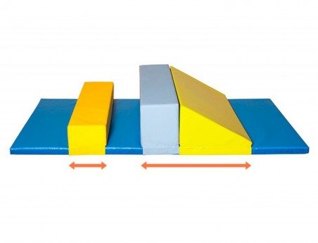 CONJUNTO PSICOMOTROCIDADE 81 SUMO DIDACTIC MULTICOLOR 200X10