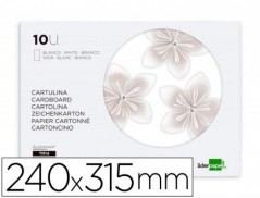 BLOCO TRABALHOS MANUAIS LIDERPAPEL CARTOLINA 240X315MM 10 FO