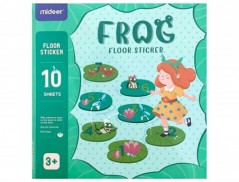 JOGO DIDATICO MIDEER SAPO COM 63 ADESIVOS PARA CHAO REMOVIVE