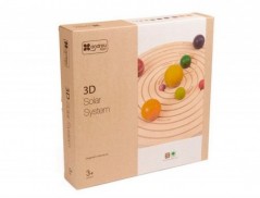 JOGO DIDATICO ANDREUTOYS SISTEMA SOLAR 3D MADEIRA