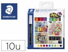 ROTULADOR STAEDTLER TINTA ACRILICA PUNTA REDONDA 2,4 MM ESTU