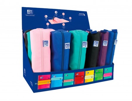 BOLSO ESCOLAR OXFORD PORTATODO TEENS EXPOSITOR DE 24 UNIDADE