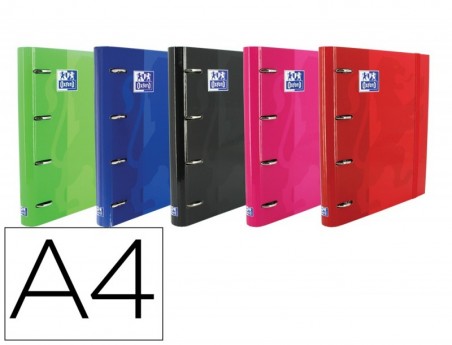 PASTA COM RECARGA OXFORD EUROPEANBINDER CLASSIC 4 ANEIS 35 M