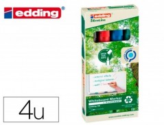 MARCADOR EDDING 28 PARA QUADRO BRANCO ECOLINE 90% RECICLADO