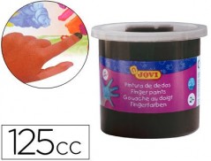 5un ESTOJO JOVI PINTURA A DEDOS 125 CC PRETO OPACO