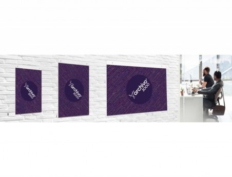 EXPOSITOR DE PAREDE ARCHIVO 2000 COM FUROS ULTRA TRANSPARENT