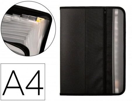 PASTA LIDERPAPEL CLASSIFICADORA COM FOLE POLIPROPILENO A4 13