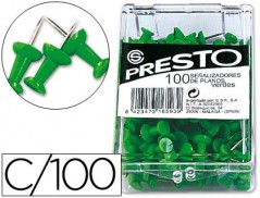 ALFINETE DE SINALIZACAO VERDE CAIXA COM 100 UNIDADES