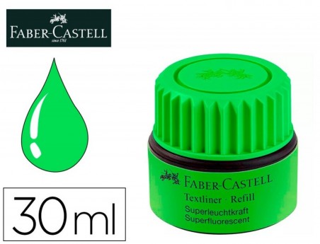 TINTA MARCADOR FABER CASTELL FLUORESCENTE 1549 COM SISTEMA C