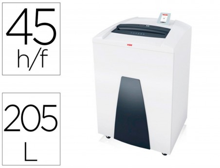 DESTRUIDORA DE DOCUMENTOS HSM SECURIO P44I CAPACIDADE CORTE