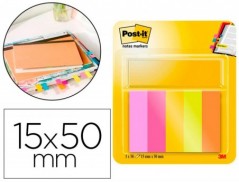 BANDAS SEPARADORAS POST-IT INDEX MINI NOTAS ENERGETIC COLOUR