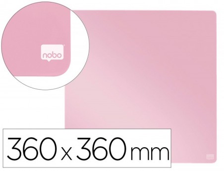 QUADRO NOBO MAGNETICO PARA A CASA COR ROSA 360X360 MM