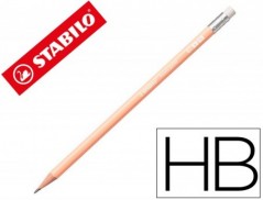 12un LAPIS DE GRAFITE STABILO SWANO COM BORRACHA MINA 2,2 MM