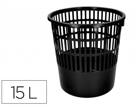 CESTO DE PAPEIS EM PLASTICO LIDERPAPEL ECOUSE 100% RECICLADO