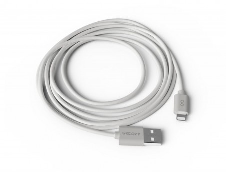 CABO GROOVY USB 2.0 A APPLE LIGHTNING COMPRIMENTO DE CABO 2