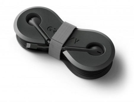 AURICULARES GROOVY COM MICROFONE E ESTOJO CONECTOR TIPO-C CO