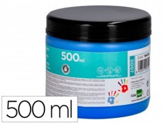 PINTURA A DEDOS LIDERPAPEL FRASCO DE 500 ML AZUL
