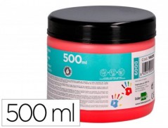 PINTURA A DEDOS LIDERPAPEL FRASCO DE 500 ML VERMELHO