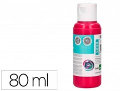 PINTURA ACRILICA LIDERPAPEL FRASCO DE 80 ML MAGENTA
