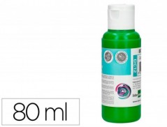 PINTURA ACRILICA LIDERPAPEL FRASCO DE 80 ML VERDE