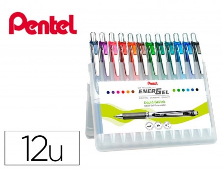 ESTOJO PENTEL BL77 COM 12 UNIDADES E 12 CORES