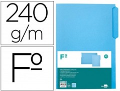 50un CLASSIFICADOR LIDERPAPEL EM CARTOLINA FOLIO PESTANA ESQ