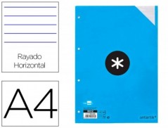 RECARGA COLADA LIDERPAPEL ANTARTIK PAUTADA DIN A4 100 F 100