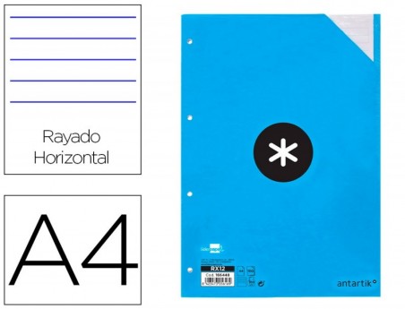 RECARGA COLADA LIDERPAPEL ANTARTIK PAUTADA DIN A4 100 F 100