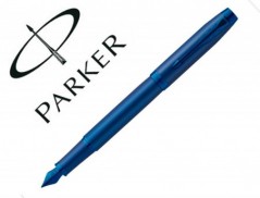 CANETA PARKER IM MONOCHROME AZUL APARO F EM ESTOJO DE OFERTA