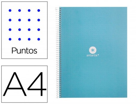 CADERNO ESPIRAL LIDERPAPEL A4 MICRO ANTARTIK CAPA FORRADA 80