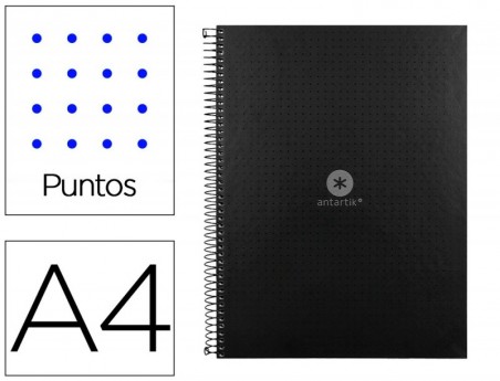 CADERNO ESPIRAL LIDERPAPEL A4 MICRO ANTARTIK CAPA FORRADA 80