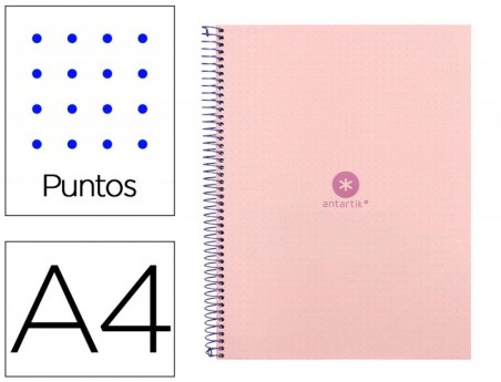 CADERNO ESPIRAL LIDERPAPEL A4 MICRO ANTARTIK CAPA FORRADA 80