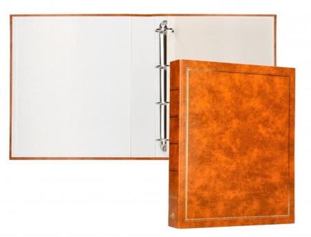 ALBUM DE FOTOS LIDERPAPEL ANEIS SERIE CLASSIC COM 20 FOLHAS