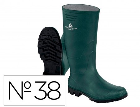 BOTAS DELTAPLUS DE SEGURANCA STONE PVC VERDE SOLA DE PITOES