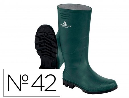 BOTAS DELTAPLUS DE SEGURANCA STONE PVC VERDE SOLA DE PITOES