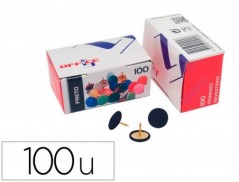 PIONESES LISMANIA OFFICE COR PRETO CAIXA DE 100 UNIDADES