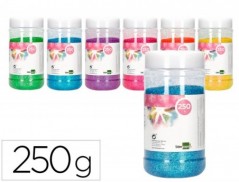 6un PURPURINA LIDERPAPEL FANTASIA CORES METALICAS PASTEL SOR