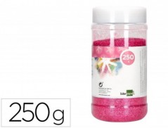 PURPURINA LIDERPAPEL FANTASIA COR ROSA PASTEL METALIZADO FRA