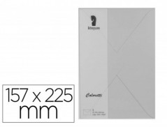 ENVELOPE ROSSLER COLORETTI C5 COR CINZA CLARO 157X225 MM PAC