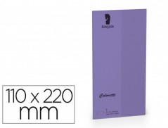 ENVELOPE ROSSLER COLORETTI DL AMERICANO COR LILAS 110X220 MM