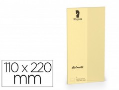 ENVELOPE ROSSLER COLORETTI DL AMERICANO COR AREIA 110X220 MM