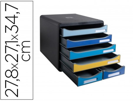 BLOCO CLASSIFICADOR DE SECRETARIA EXACOMPTA BIG BOX MAXI BEE