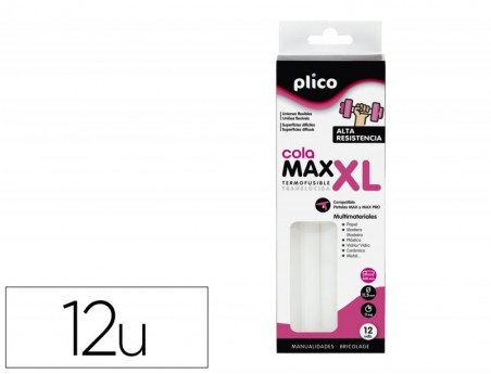 BARRA COLA TERMOFUSIVEL PLICO COLA EXTRAFORTE MAX XL 11,5 MM