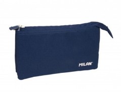 ESTOJO ESCOLAR MILAN 1918 COLLECTION 3 FECHOS E 5 COMPARTIME