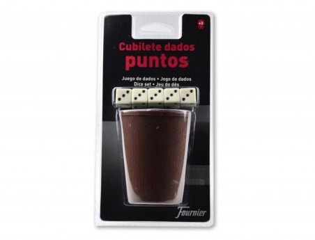 DADOS POKER FOURNIER COM COPO EM BLISTER