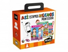 JOGO DIDATICO HEADU E ASSIM QUE SOMOS FEITOS MONTESSORI