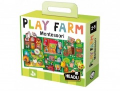 JOGO DIDATICO HEADU BABY PLAY FARM MONTESSORI