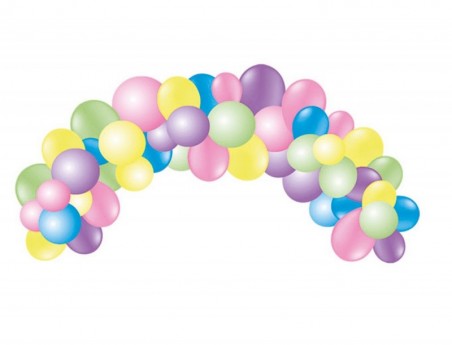 GLOBO 100% LATEX BIODEGRADAVEL GRINALDA ARCO LIGHT 55 UNIDAD